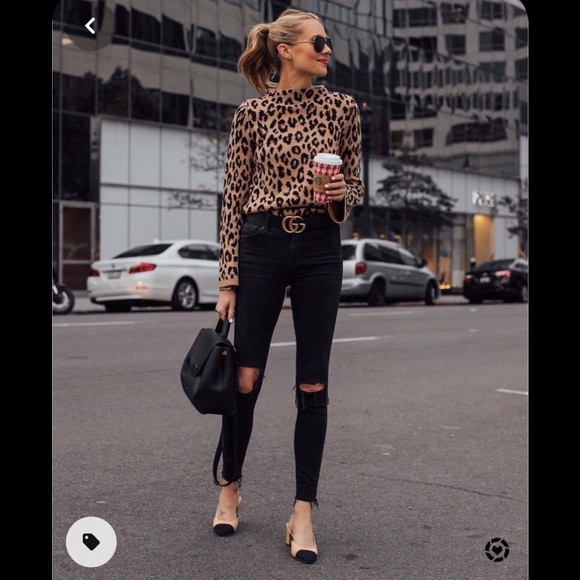 Calvin Klein, Ladies Animal Print Sweater - Picture 9 of 9